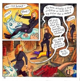 Richard Sala - Sala, Richard - Super-Enigmatix - p48 - Comic Strip