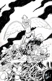 Rick & Morty presents Birdperson - Poster Art ONI Press (unused) cover