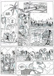 David Ratte - L'exode selon Yona - Planche originale