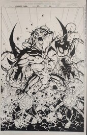 Jim Cheung - Uncanny X-men 371 p22 - Planche originale