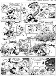 Bédu - Hugo T1 - Le sortilège du haricot - Planche originale