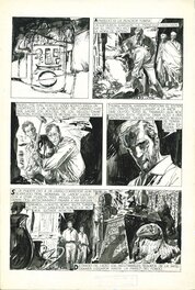 Alberto Breccia - Mort Cinder: Le tombeau de Lisis - Planche originale