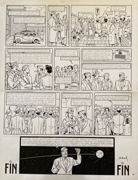 André Juillard - Blake & Mortimer - La machination Voronov - Juillard- Pl finale - Planche originale