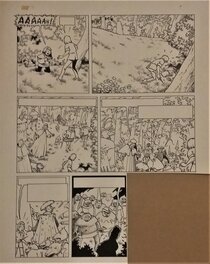 Johan De Moor - Gaspard de la Nuit - Les Chasseurs dans la nuit - Tome 2 - Planche originale