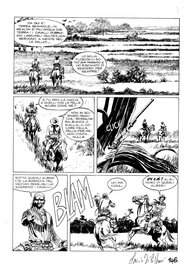 Lucio Filippucci - Planche ISSUE DE TEX SPÉCIAL N°22, PAGE 146 : - Comic Strip