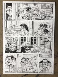 Xavier Fourquemin - Planche 7 DU TOME 3 DE "COMMUNARDES !" - Comic Strip