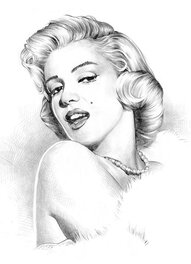 Dave Nestler - Marilyn Monroe - Illustration originale