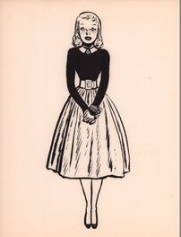 C'est la fille de la secrétaire de Milton Caniff qui a servie de modèle pour Holly Hall. C'est la fille de la secrétaire de Milton Caniff qui a servie de modèle pour Holly Hall.