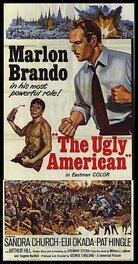 L'affice du film "The Ugly American". L'affice du film "The Ugly American".