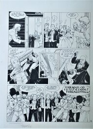 Ferry - Ferry - Ian Kalédine - Le Grand complot - Tome 7 - Planche originale