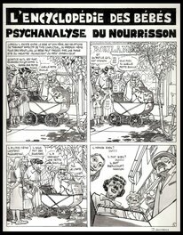 Daniel Goossens - 1990 - L'Encyclopédie des bébés - Tome 3 - Goossens - Planche originale