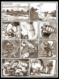 Planche originale - 2007 - RG - Tome 1 - Riyad-sur-Seine