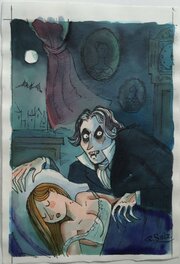Richard Sala - Richard Sala - Shadow of Dracula - Original art