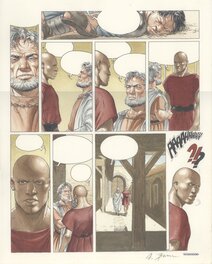 Benn - Murena - De sable et de sang - mise en couleurs planche 25 - Original art