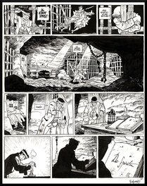 Matthieu Bonhomme - 2002 - Le Marquis d'Anaon - Tome 1: L'île de Brac - Planche originale