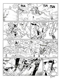 Lucky Luke - Planche originale