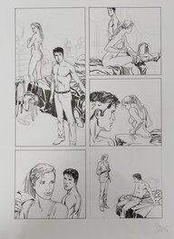 Giovanni Freghieri - Dylan Dog unused page - Comic Strip