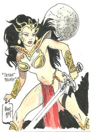 Jordi Bernet - Dejah Thoris - Illustration originale