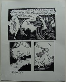 Richard Sala - Richard Sala - Peculia and the Groon Grove Vampires p07 - Planche originale