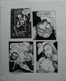 Richard Sala - Richard Sala - Peculia and the Groon Grove Vampires p15 - Planche originale