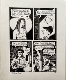 Richard Sala - Richard Sala - Peculia and the Groon Grove Vampires p19 - Planche originale