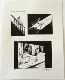 Richard Sala - Richard Sala - Peculia and the Groon Grove Vampires p52 - Planche originale