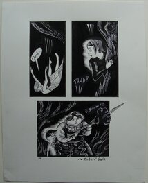 Richard Sala - Richard Sala - Peculia and the Groon Grove Vampires p74 - Planche originale