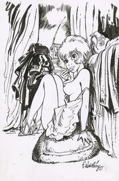 François Walthéry - Natacha - Original Illustration