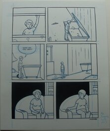 Paul Hornschemeier - Hornschemeier Paul - Life with Mr. Dangerous - p101 - Planche originale