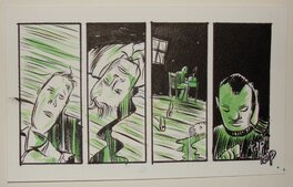 Planche originale - Kindt Matt - Super Spy panel