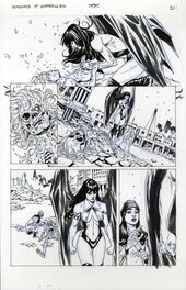 Michael Sta. Maria - Vengeance of Vampirella #19, p. 21 - Dynamite® Entertainment - Original Illustration