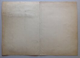 Le verso ( sans aucune indication ni découpe ) de la couverture au format entier ( avec le 4ème plat a gauche ) de 30,5 x 43 cm Le verso ( sans aucune indication ni découpe ) de la couverture au format entier ( avec le 4ème plat a gauche ) de 30,5 x 43 cm