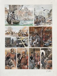 Grzegorz Rosinski - Thorgal - La Bataille d'Asgard - Planche 26 - Comic Strip