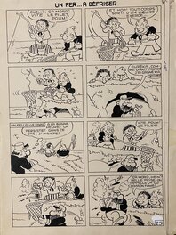 Yves Chantereau - Un fer a défriser - Comic Strip