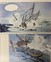 Milo Manara - Christophe Collomb - Planche originale