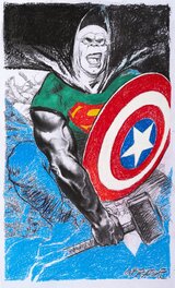 Tanino Liberatore - Superatore - Original Illustration