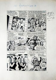 Planche de montage - Une aventure des Fantastiques - La saga du Surfer d'Argent - p. 26 - LUG 1973