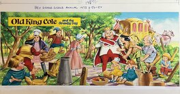 inconnu - Old King Cole and the Grumpy Day - Original Illustration