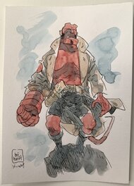 Brian Hurtt - Brian Hurtt and Matt Kindt - Hellboy - Œuvre originale