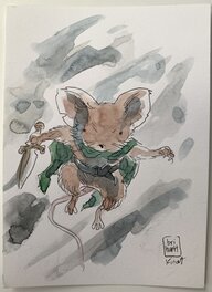 Brian Hurtt - Brian Hurtt and Matt Kindt - Mouse Guard - Original art