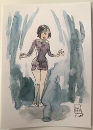 Brian Hurtt - Brian Hurtt and Matt Kindt - Peculia - Original art