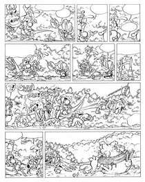 Krzysztof Kopeć - Darlan et Horwazy - Coq d'or - page 37 - Planche originale