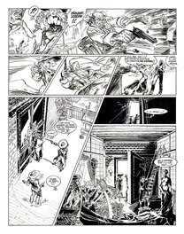 Fabrice Lamy - Trio Grande - "Adios Palomita", planche 41 - Comic Strip