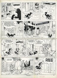 Raymond Macherot - 1965 - Sibylline, "Sibylline" - Planche originale