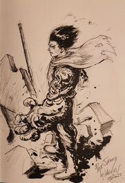 Hachin - Tetsuo - Illustration originale