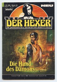 "der Hexer - Die Hand des Dämons" - Couverture "der Hexer - Die Hand des Dämons" - Couverture