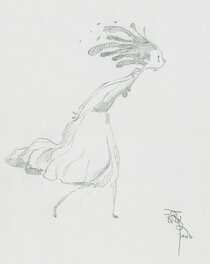 Jun NIE - Croquis - Original Illustration