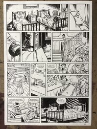 Xavier Fourquemin - Planche 19 DU TOME 1 DE "MOLLY WEST" - Comic Strip