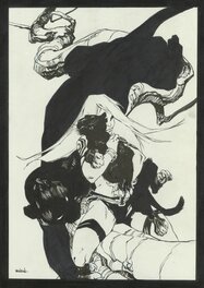 Claire Wendling - Illustration ( Gatonomor) - Original Illustration