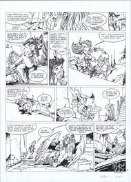 Crisse - Atalante page by Crisse - Planche originale